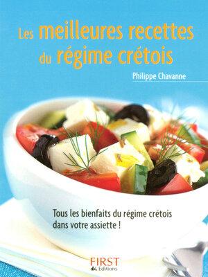 cover image of Meilleures recettes du régime crétois